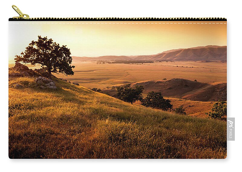California Zip Pouch featuring the photograph Tejon by Mark Gomez