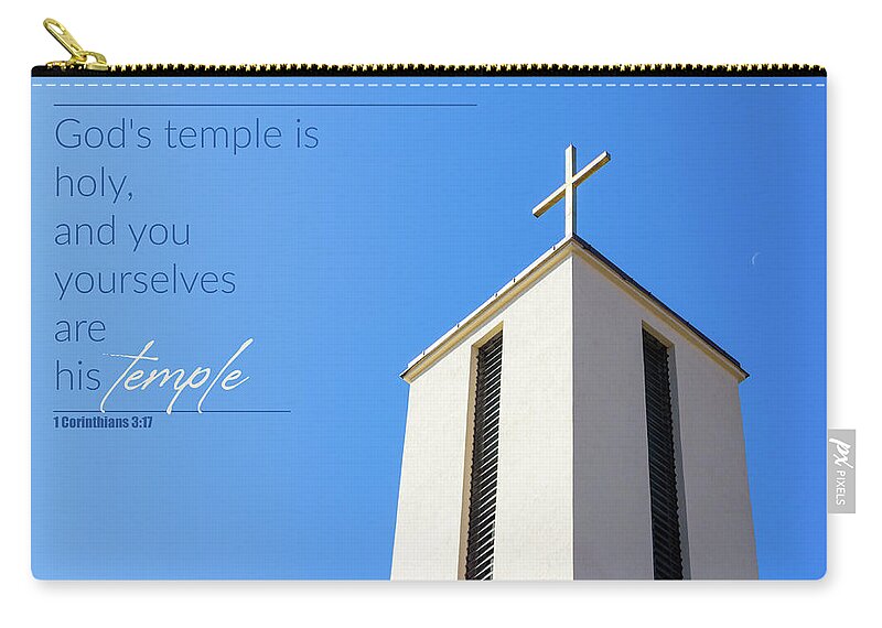 Temple Carry-all Pouch featuring the photograph Temple by Viktor Wallon-Hars