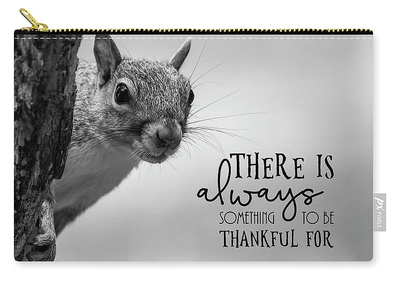 Notecard Zip Pouch featuring the photograph Thankful by Cathy Kovarik