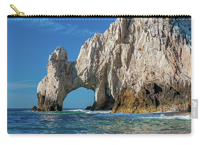 Los Cabos Carry-all Pouch featuring the photograph The Arch Cabo San Lucas by Sebastian Musial