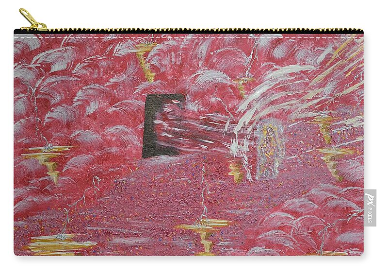  Zip Pouch featuring the painting The Choice Experience by Christina Knight