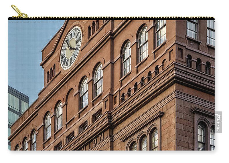 Cooper Union Carry-all Pouch featuring the photograph The Cooper Union by Susan Candelario