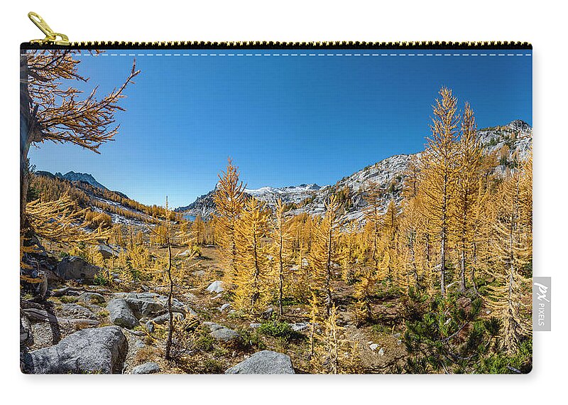 Core Zip Pouch featuring the photograph The Core Enchantments 6 by Pelo Blanco Photo
