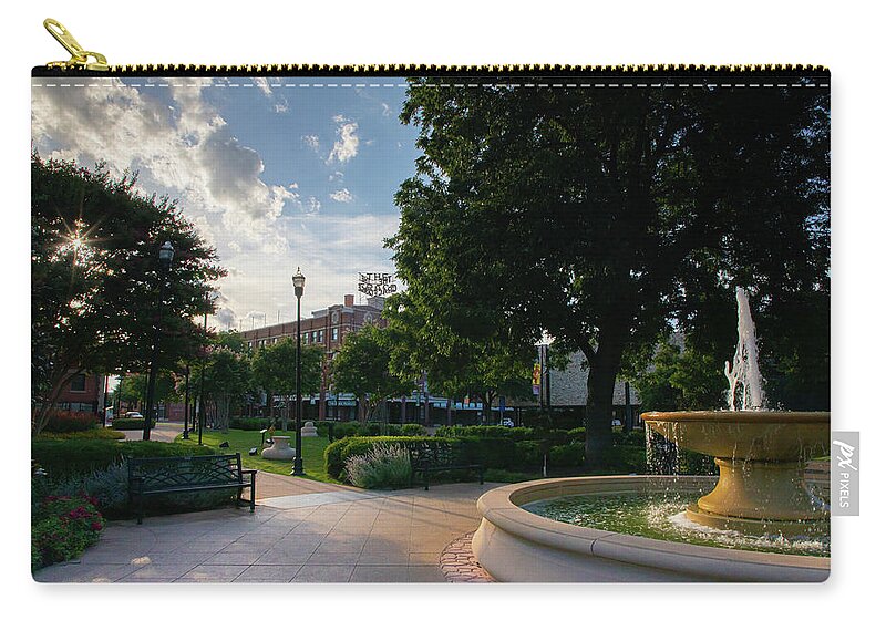 Grace Museum Zip Pouch featuring the photograph The Grace by Steve Templeton