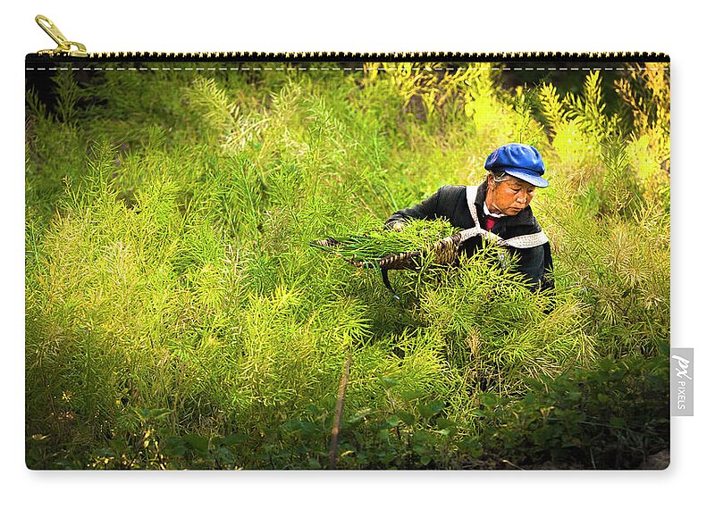 China Zip Pouch featuring the photograph The Harvest by Mark Gomez