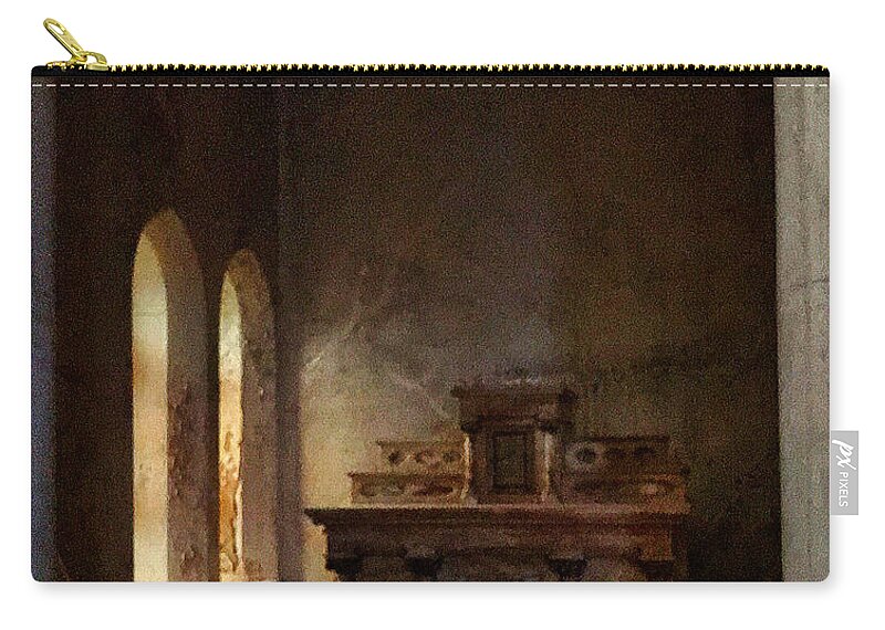  Zip Pouch featuring the photograph The light by Stephen Dorton