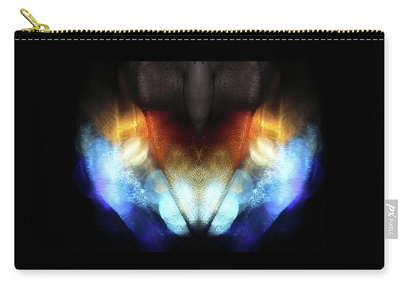 Light Zip Pouch featuring the photograph The Other One by Hartmut Knisel