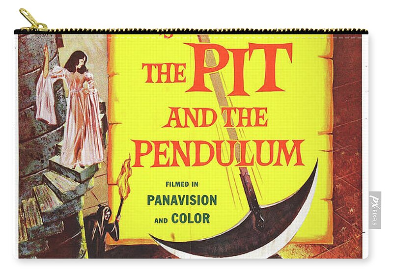 The Pit and the Pendulum - Vintage Advertising Poster Carry-all Pouch by  Siva Ganesh - Pixels
