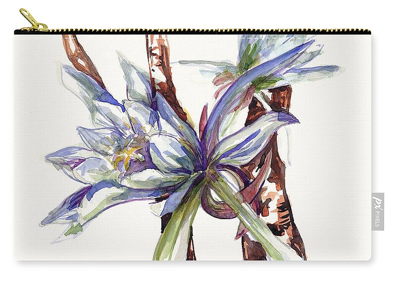 Kadapul Carry-all Pouch featuring the painting The Queen of The NIght by George Cret