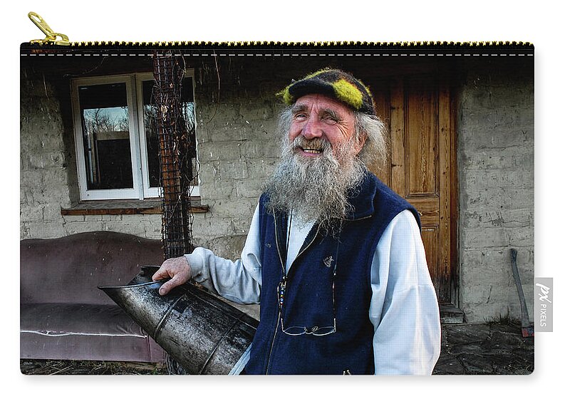 Man Carry-all Pouch featuring the photograph Small Town - North Island, New Zealand by Earth And Spirit