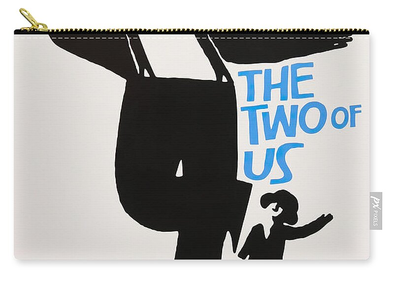 Synopsis Zip Pouch featuring the mixed media ''The Two of Us'', 1967 by Movie World Posters