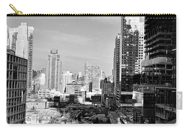 The Vessel Zip Pouch featuring the photograph The Vessel B W 16 by Rob Hans