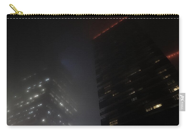 Night Carry-all Pouch featuring the photograph They Disappear At Night by Kreddible Trout