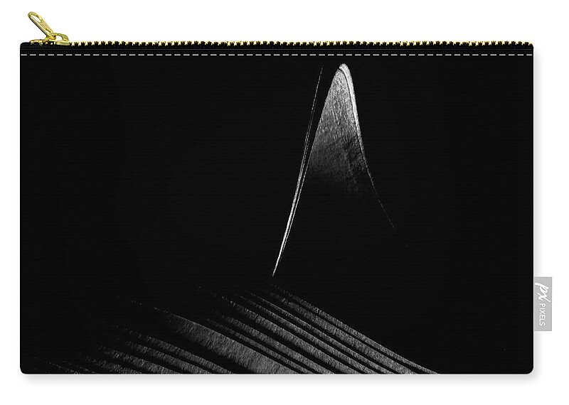 Abstracts Zip Pouch featuring the photograph Time to Die by Enrique Pelaez
