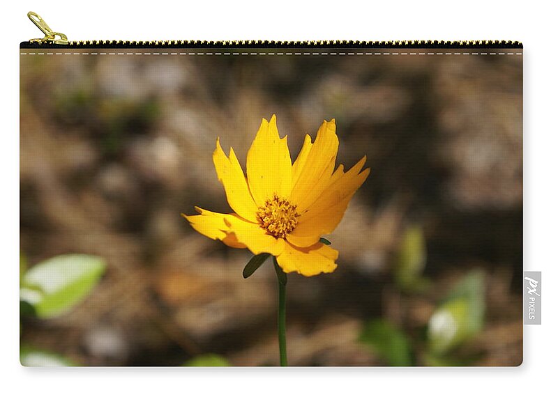  Carry-all Pouch featuring the photograph Tiny Bloom by Heather E Harman