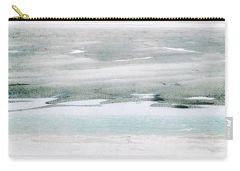 Land Carry-all Pouch featuring the photograph To the horizon by Yasmina Baggili