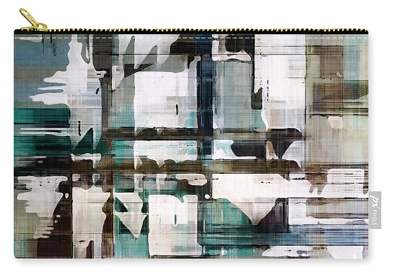  Zip Pouch featuring the digital art Tranquility Base by David Hansen