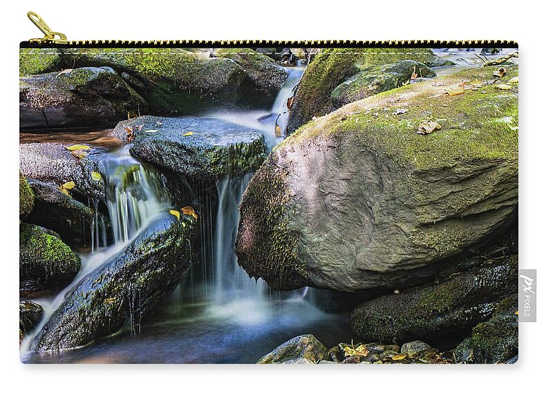 Water Zip Pouch featuring the photograph Tranquility by Brian Shoemaker