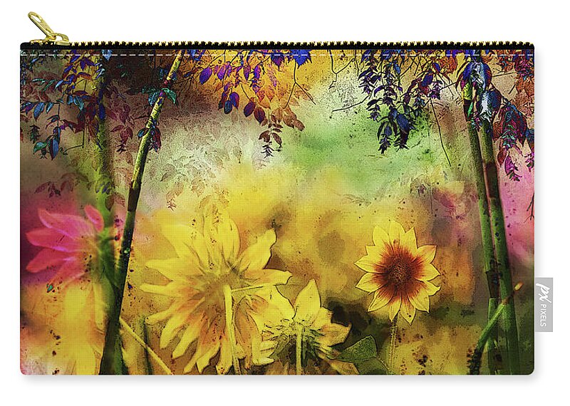 Shara Abel Zip Pouch featuring the photograph Tranquility by Shara Abel