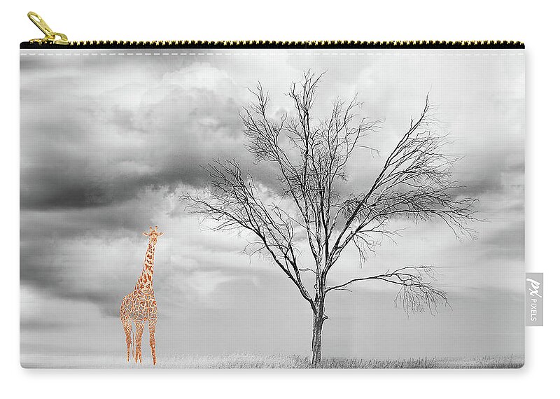 Surreal Zip Pouch featuring the photograph Transported by Gaye Bentham