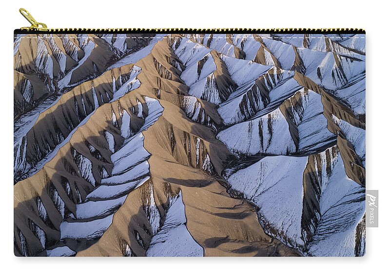 Utah Carry-all Pouch featuring the photograph Desert Angles by Wesley Aston