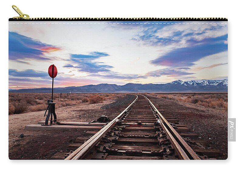 Nature Zip Pouch featuring the photograph Turn on the Morning Switch by Mike Lee