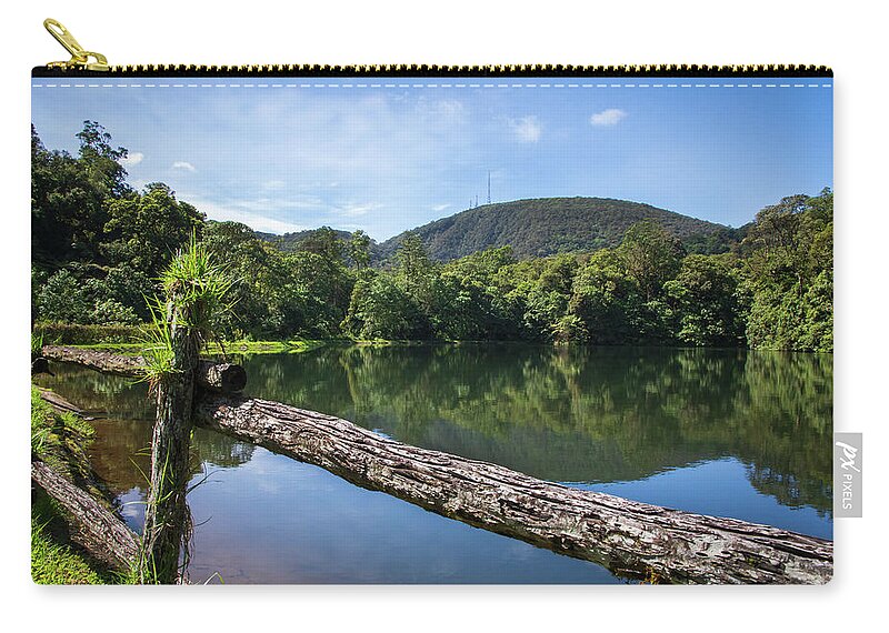 Dam Zip Pouch featuring the photograph Tuuru project no. 783 by Jonathan Babon