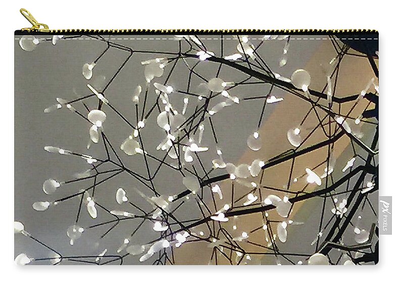 Crystals Carry-all Pouch featuring the photograph Twinkle by Kerry Obrist