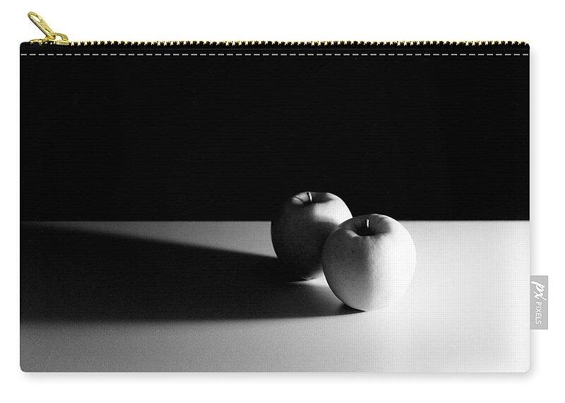 Apple Zip Pouch featuring the photograph Two Apples Still Life by Michelle Calkins