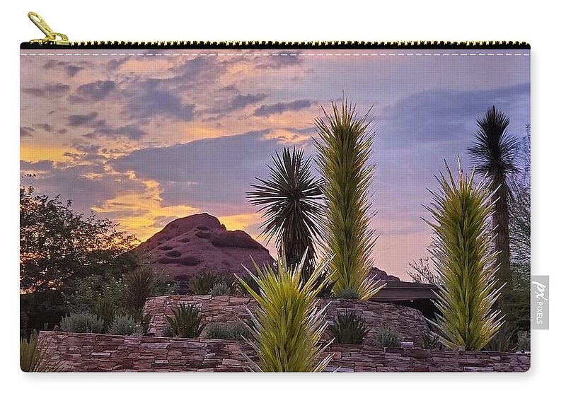 Orcinusfotograffy Zip Pouch featuring the photograph Unearthly by Kimo Fernandez
