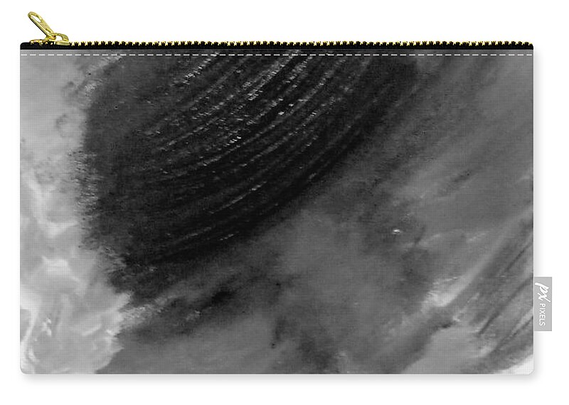 Ufo Carry-all Pouch featuring the painting Unexpained UFO by Anna Adams