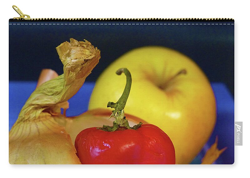 Yellow Delicious Apple Carry-all Pouch featuring the photograph Ambiance by Rosanne Licciardi