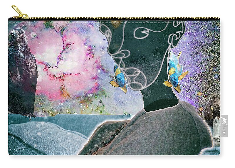 Bird Zip Pouch featuring the photograph Untitiled by Paul Vitko