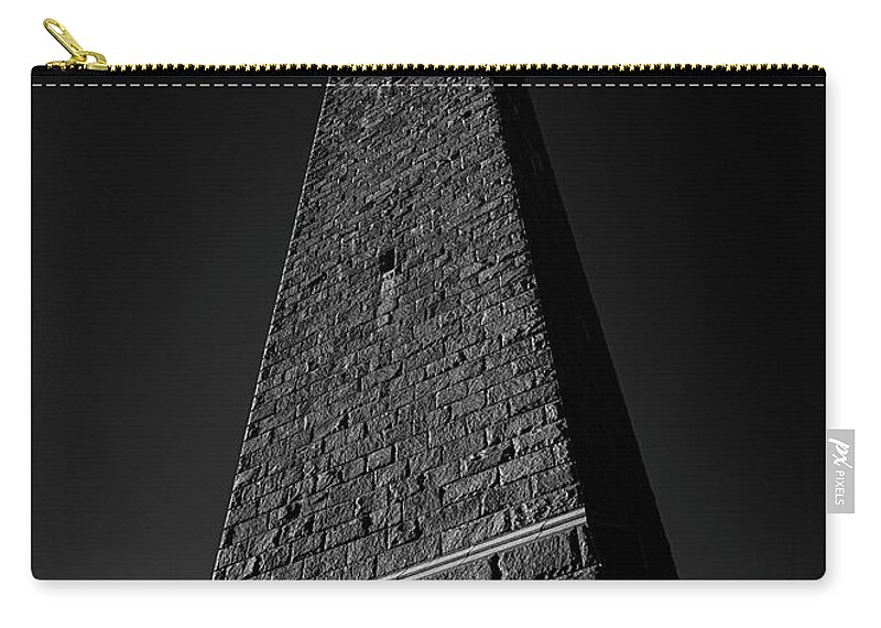 High Point State Park Zip Pouch featuring the photograph USA War Veteran Memorial NJ 2 by Amelia Pearn