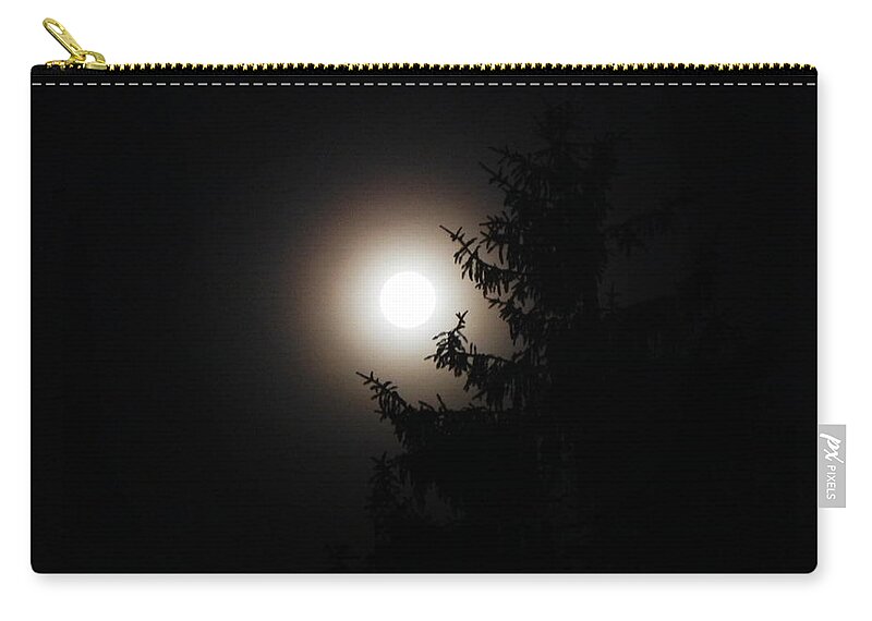  Zip Pouch featuring the photograph Velvet Night by John Parry