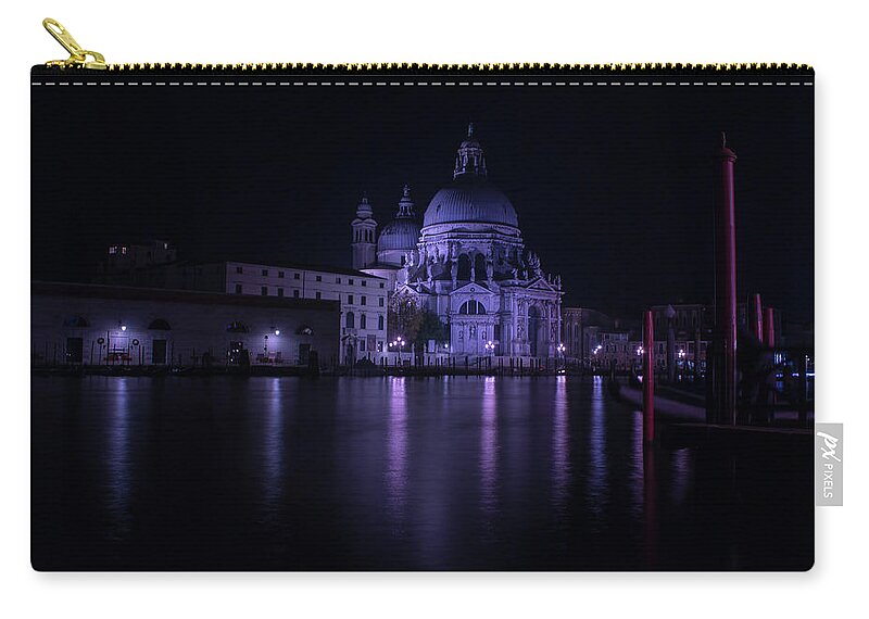 Venice Zip Pouch featuring the photograph Venice Church by Andrew Lalchan