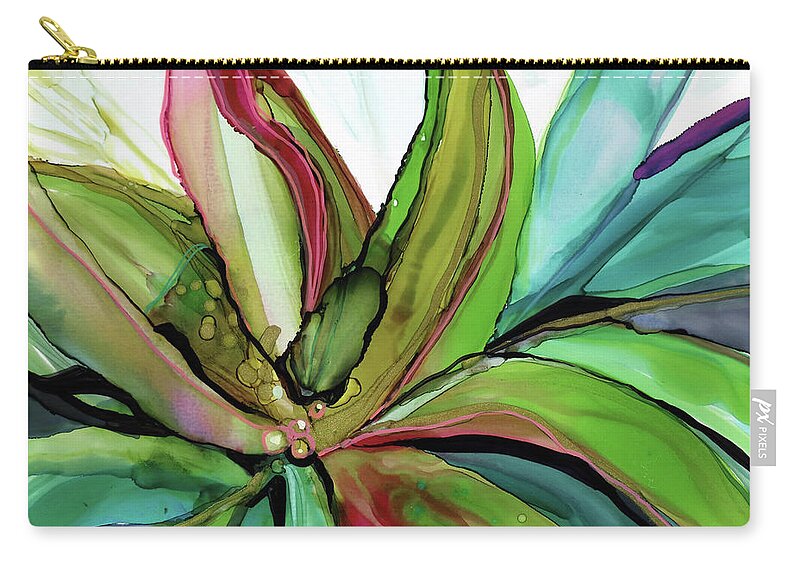  Carry-all Pouch featuring the painting Venice by Julie Tibus
