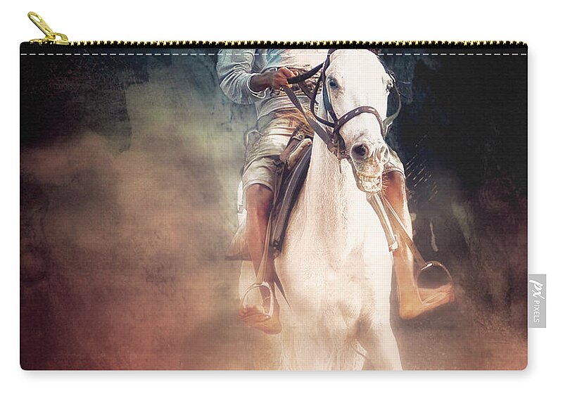 Photography Carry-all Pouch featuring the photograph Versova Rider by Craig Boehman