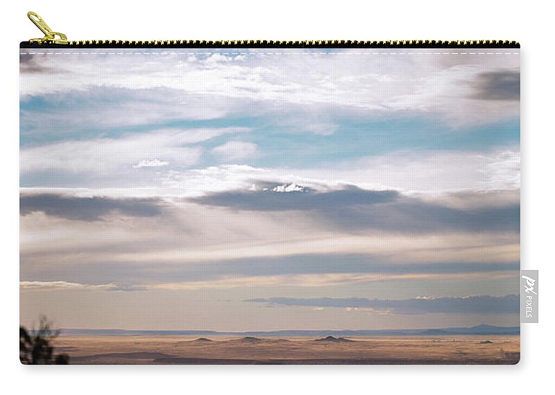 Wall Art Zip Pouch featuring the photograph Volcanoes of New Mexico by Marlo Horne