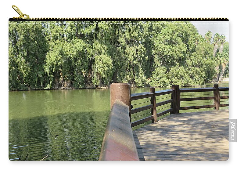 Park Zip Pouch featuring the photograph Walk In The Park by Raymond Fernandez