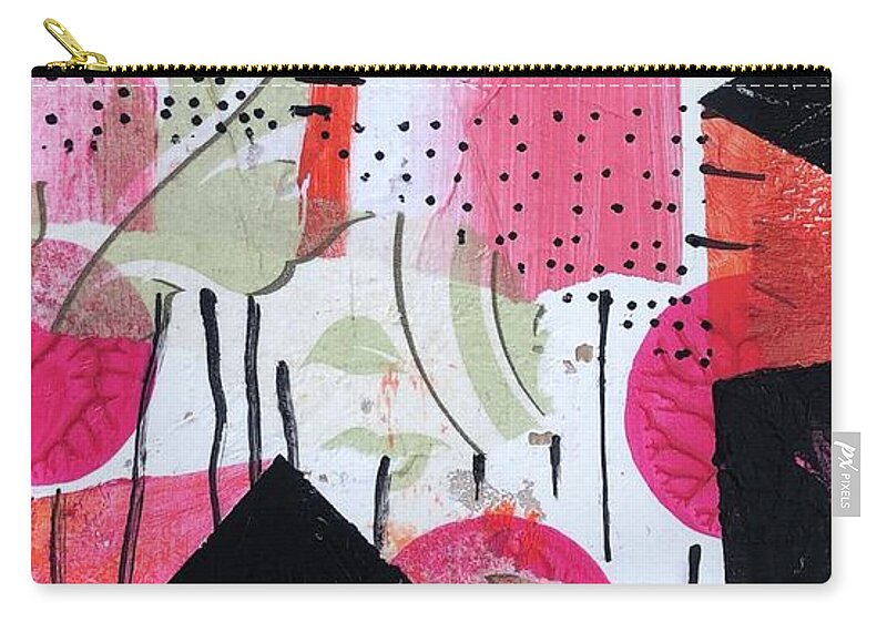 Star Carry-all Pouch featuring the painting Want What You Have by Cyndie Katz