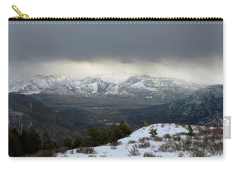 Colorado Zip Pouch featuring the photograph Western Slope, Colorado by Doug Wittrock