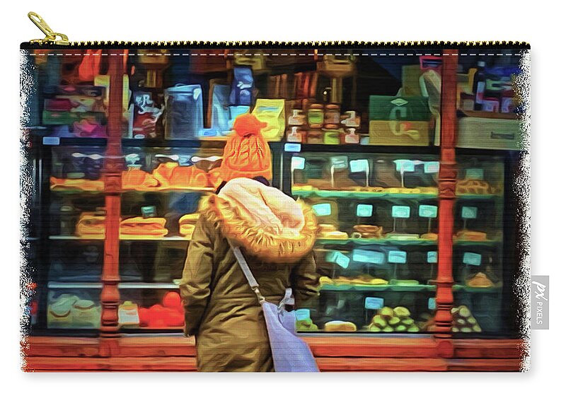 Bakery Zip Pouch featuring the photograph Who Can Resist? by Peggy Dietz