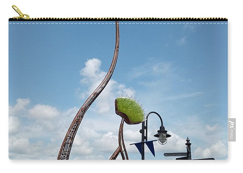 Metal Carry-all Pouch featuring the photograph Wilmington Flytraps by Heather E Harman