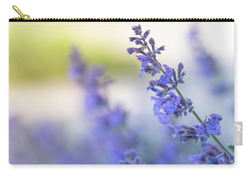 Macro Zip Pouch featuring the photograph Windswept by Laura Macky