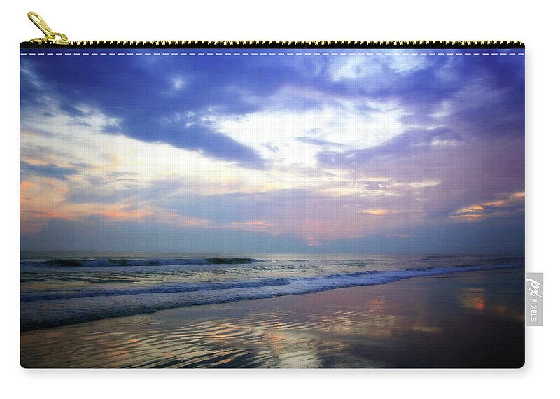 Photo Zip Pouch featuring the photograph Wrightsville Sunrise - 4 by Alan Hausenflock