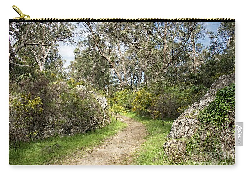 Walkway Zip Pouch featuring the photograph Yanchep National Park, Western Australia 2 by Elaine Teague