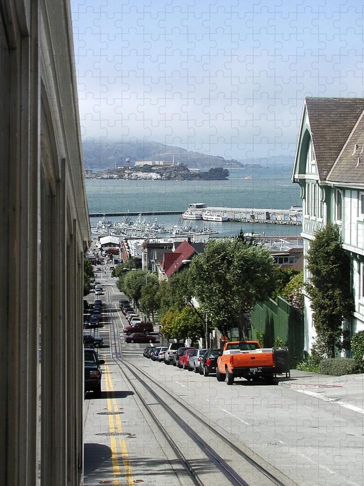 Cable Jigsaw Puzzle featuring the photograph Cable Car Ride #1 by Steve Ondrus