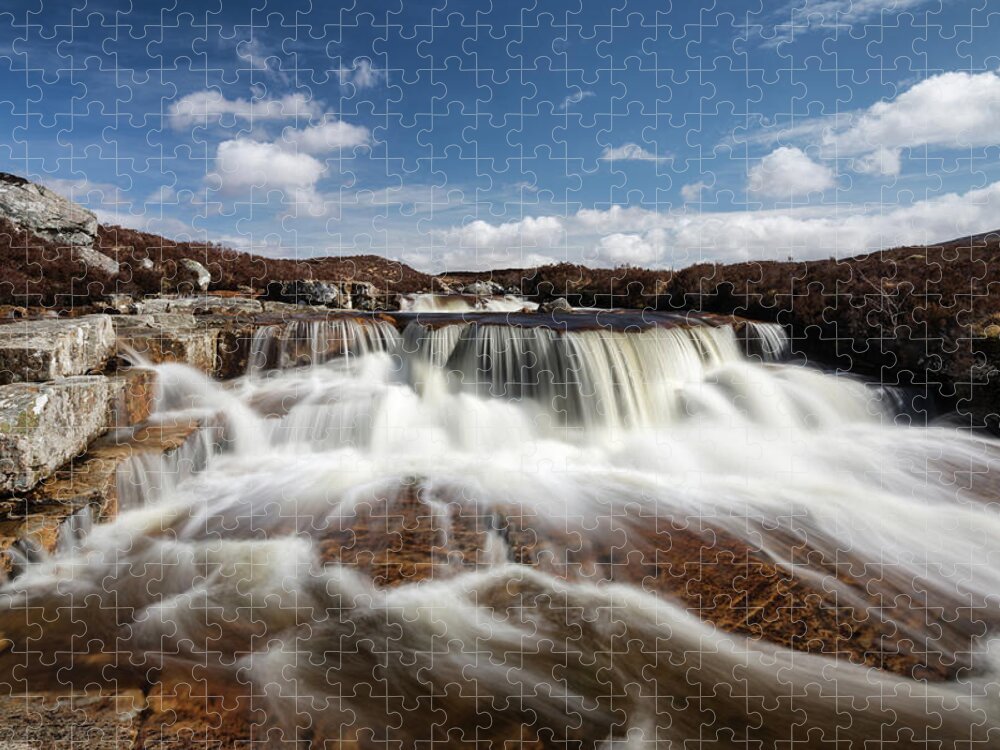Scenics Jigsaw Puzzle featuring the photograph Glencoe Cauldron #1 by Alexander W Helin