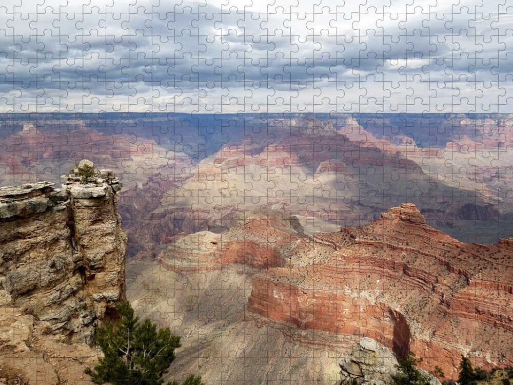Grand Canyon Jigsaw Puzzle featuring the photograph Grand Canyon National Park #1 by Laurel Powell
